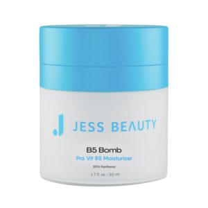 JESS BEAUTY | B5 Bomb Professional Vit B5 Face Moisturizer | Panthenol Cream Pores and skin Care | Vegan Face Cream Skincare Hydration 50 ml